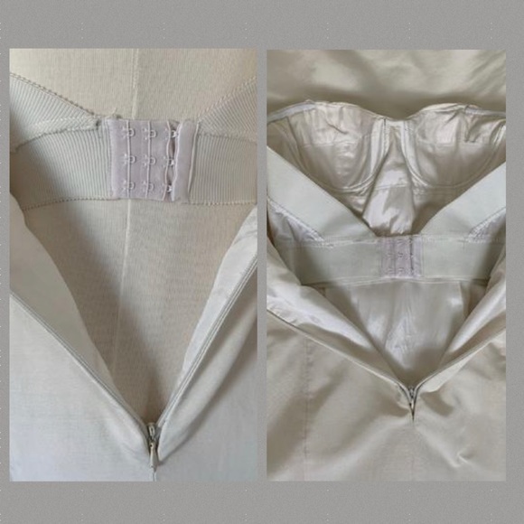 Nicole Miller Dakota Strapless Wedding Gown 10 - Picture 5 of 8